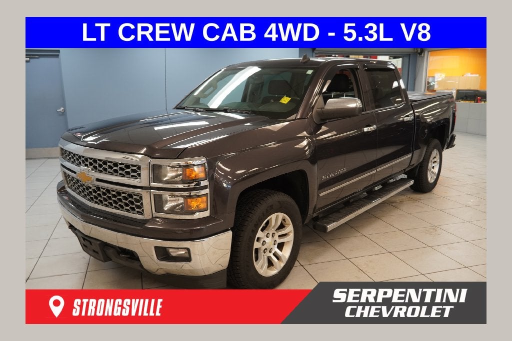 2014 Chevrolet Silverado 1500 LT LT1 CREW CAB 4WD