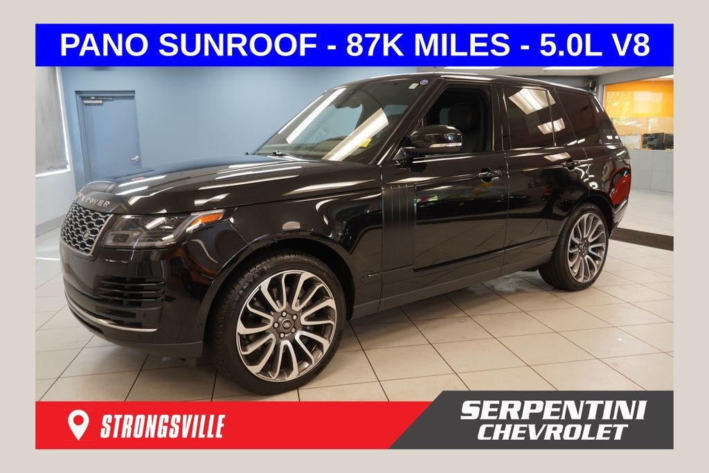 2019 Land Rover Range Rover 5.0L V8 Supercharged 4WD