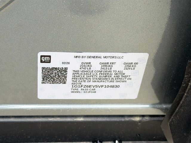 2027 Chevrolet Bolt EV RS