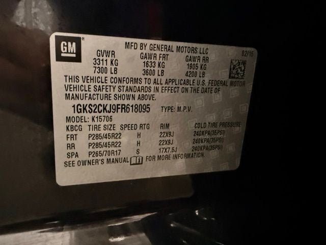 2015 GMC Yukon Denali