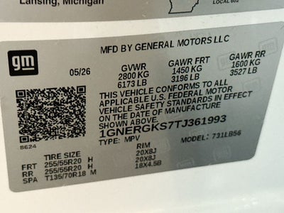 2026 Chevrolet Traverse LT 1LT