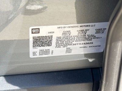 2026 Chevrolet Tahoe RST