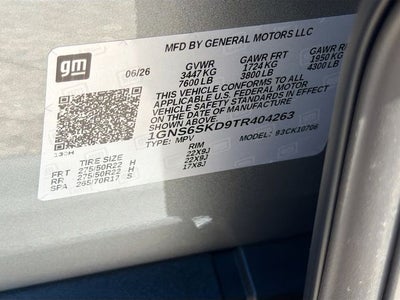 2026 Chevrolet Tahoe Premier