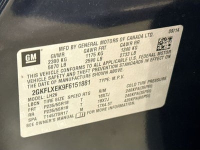 2015 GMC Terrain SLT-1