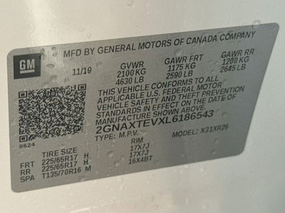 2020 Chevrolet Equinox LT