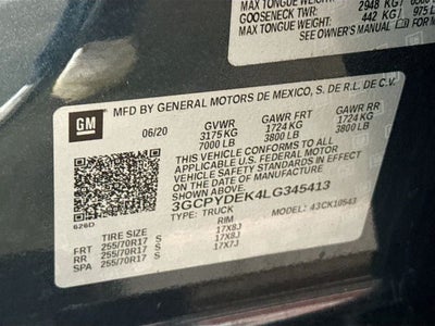 2020 Chevrolet Silverado 1500 LT