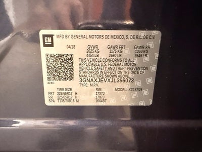 2018 Chevrolet Equinox LT w/ Pwr Driver Seat