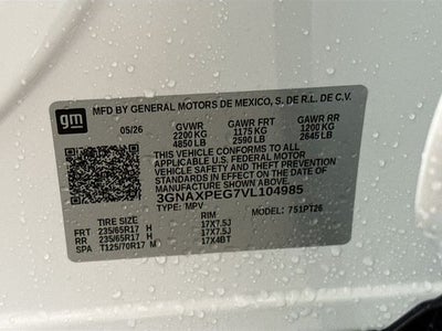 2027 Chevrolet Equinox LT