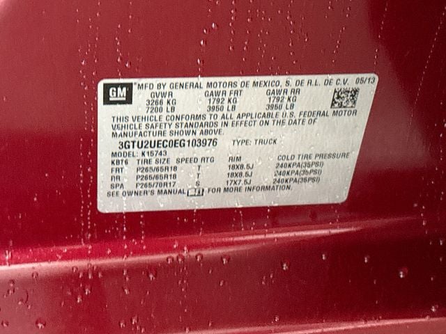 2014 GMC Sierra 1500 SLE