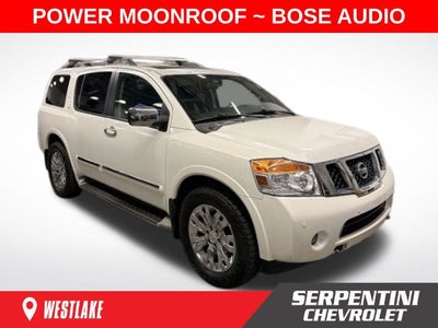 2015 Nissan Armada Platinum AWD w/ Rear DVD