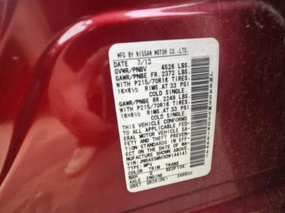 2013 Nissan Rogue S AWD W/ NEW TIRES