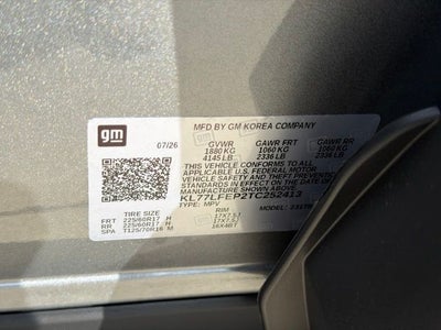 2026 Chevrolet Trax LS
