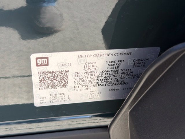 2026 Chevrolet Trax LT
