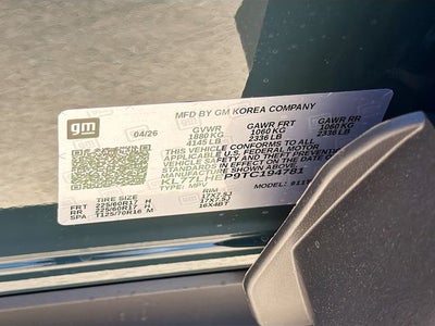 2026 Chevrolet Trax LT