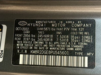 2023 Hyundai Palisade SEL