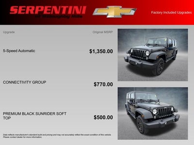 2016 Jeep Wrangler Unlimited Sport 4WD