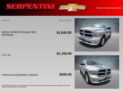2016 RAM 1500 Express 4WD