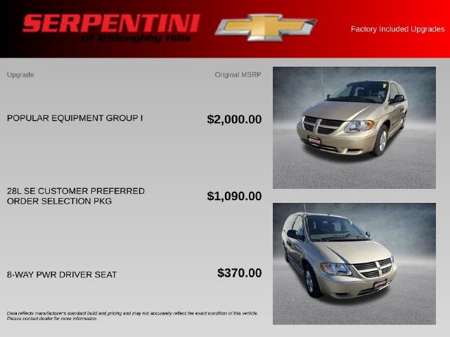 2007 Dodge Grand Caravan SE