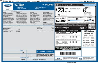 2014 Ford Taurus SEL W/ ONLY 43K MILES!