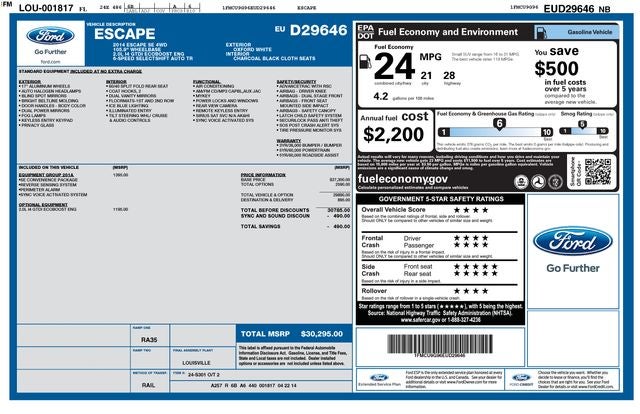 2014 Ford Escape SE AWD