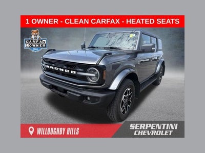 2022 Ford Bronco Outer Banks AWD W/ HEATED SEATS