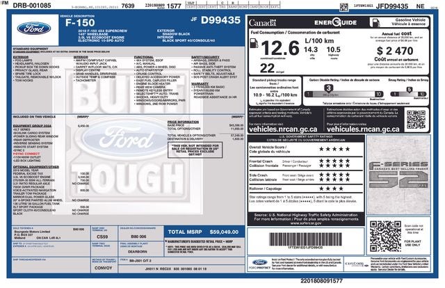 2018 Ford F-150 XLT 4WD