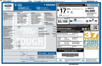 2014 Ford F-150 Lariat 4WD