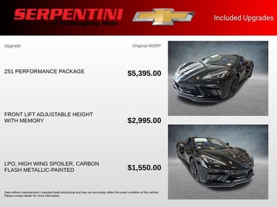 2027 Chevrolet Corvette Stingray 3LT
