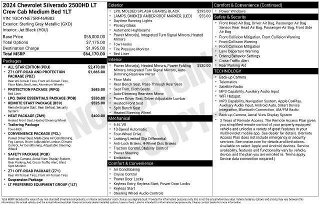 2024 Chevrolet Silverado 2500HD LT