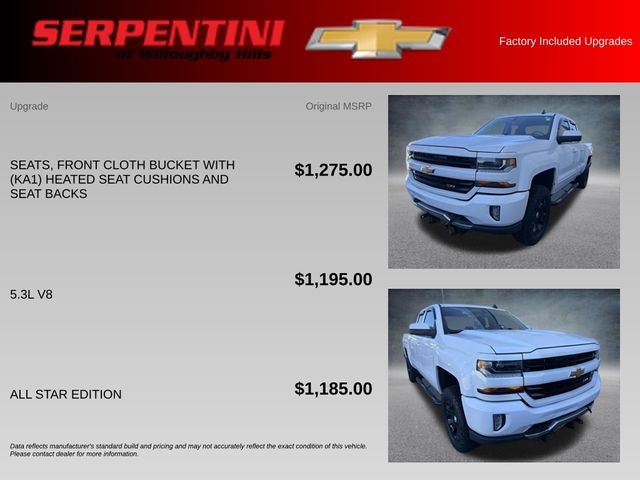 2018 Chevrolet Silverado 1500 LT LT2