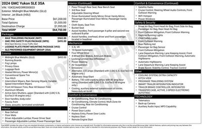 2024 GMC Yukon SLE 4WD