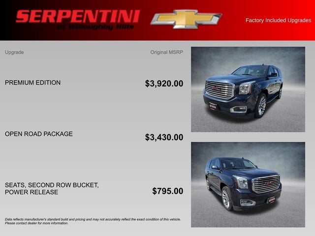2019 GMC Yukon SLT 4WD