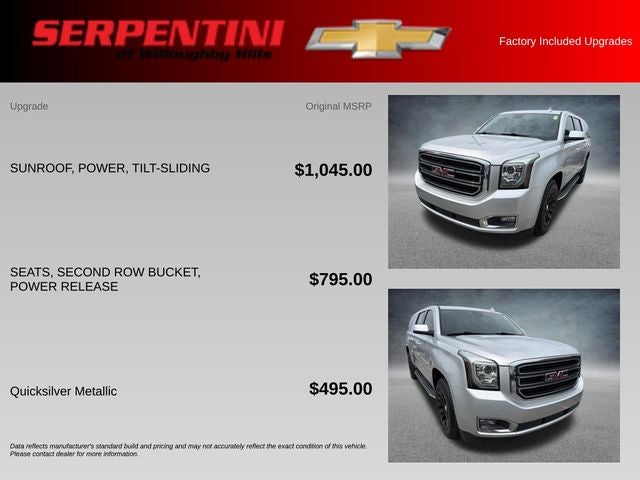 2020 GMC Yukon XL SLT 4WD