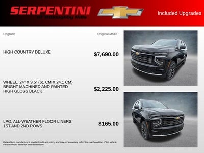 2026 Chevrolet Tahoe High Country