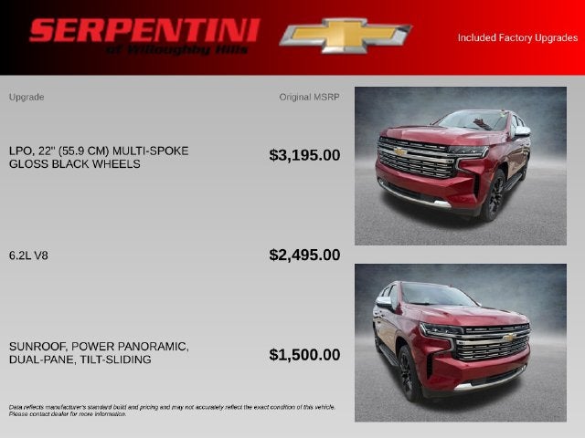 2022 Chevrolet Tahoe Premier