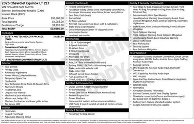 2025 Chevrolet Equinox LT AWD