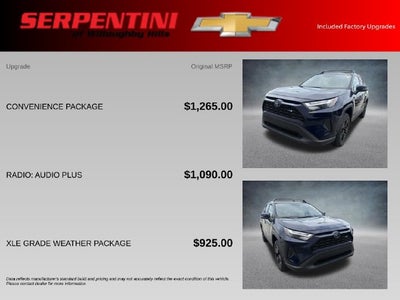 2022 Toyota RAV4 Hybrid XLE AWD