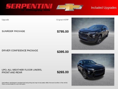 2026 Chevrolet Trax 1RS