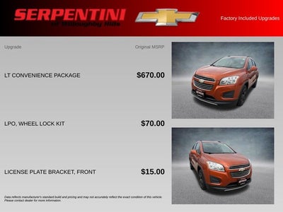 2016 Chevrolet Trax LT AWD