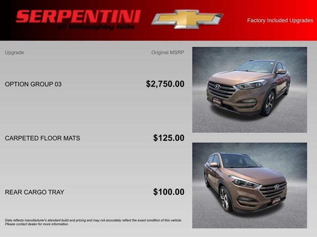2016 Hyundai Tucson Limited AWD
