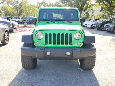 2015 Jeep Wrangler Unlimited Sport 4WD