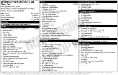 2024 RAM 1500 Big Horn/Lone Star 4WD
