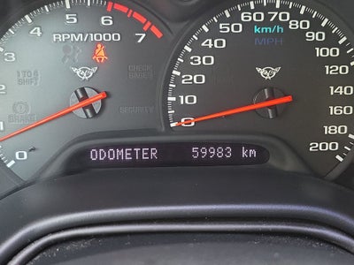 2002 Chevrolet Corvette Base