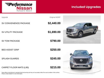 2021 Nissan Titan SV w/Convenience Package