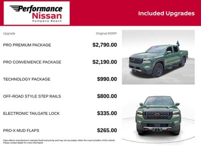 2024 Nissan Frontier PRO-X