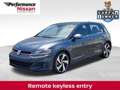 2020 Volkswagen Golf GTI 2.0T S 6 SPEED MANUAL