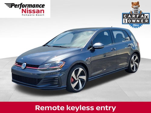 2020 Volkswagen Golf GTI 2.0T S 6 SPEED MANUAL