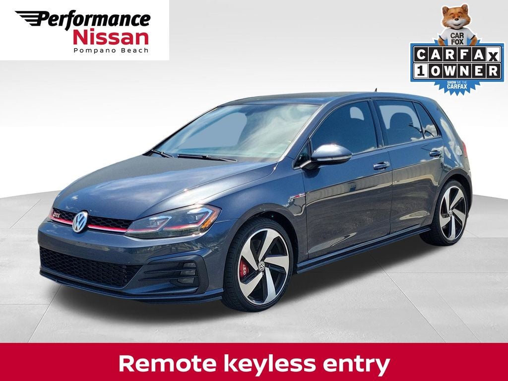 2020 Volkswagen Golf GTI 2.0T S 6 SPEED MANUAL