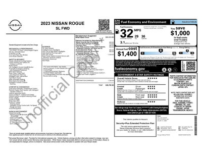 2023 Nissan Rogue SL w/Premium Package