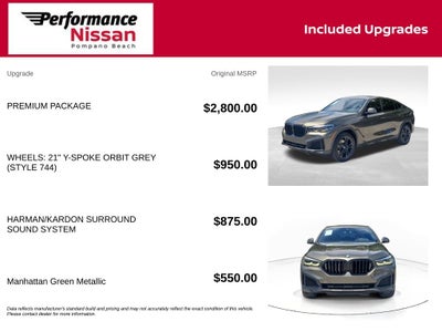 2021 BMW X6 sDrive40i